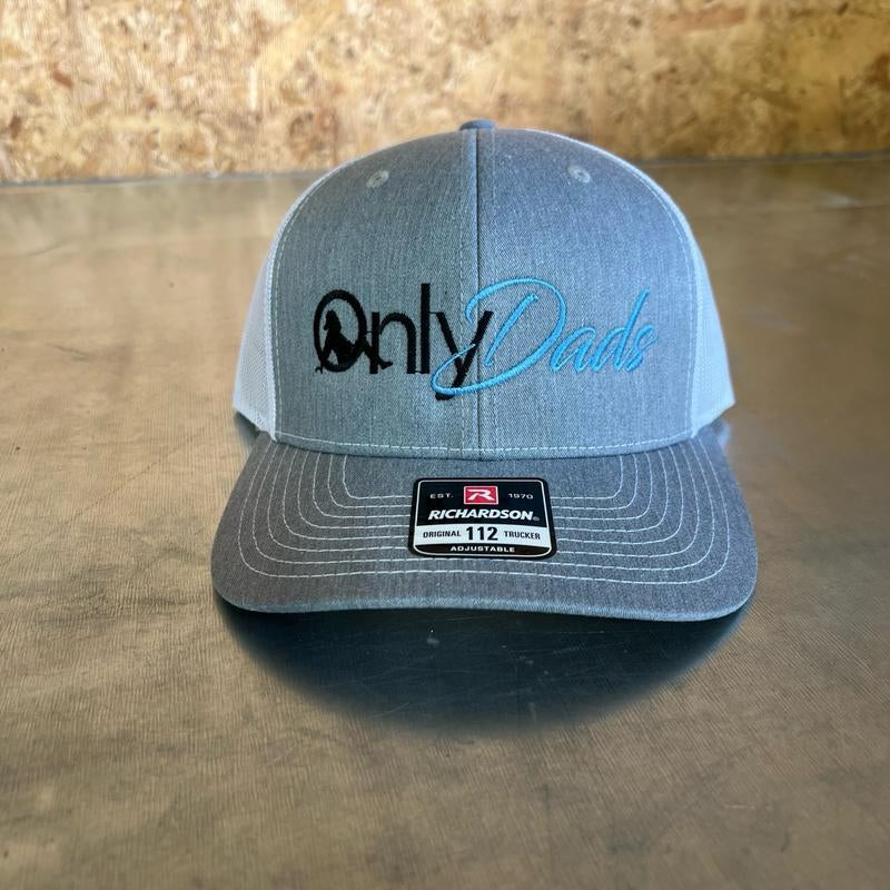 Richardson Only Dads Snapback Hat - Breathing Comfortable Fit for Men and Women in Casual Style