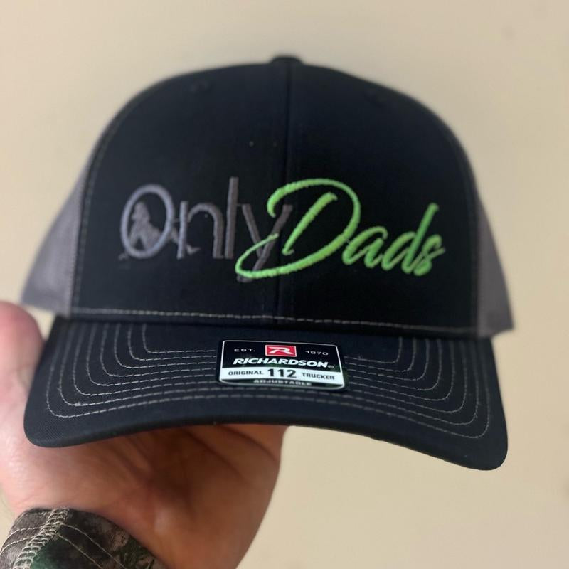 Richardson Only Dads Snapback Hat - Breathing Comfortable Fit for Men and Women in Casual Style