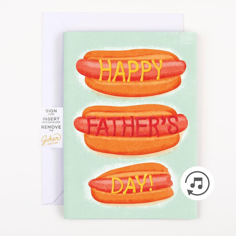 Endless Dad, Dad, Dad, Father'S Day Card with Glitter