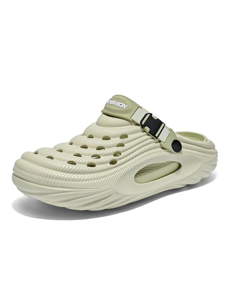Men'S Outdoor Sports Sandals, Casual Platform Non-Slip Wear-Resistant Sandals for Beach, Camping, Hiking, Fashionable Shoes for Outdoor Activities, Footwear, Shoes for Men, Athletic Shoes, Water Shoes