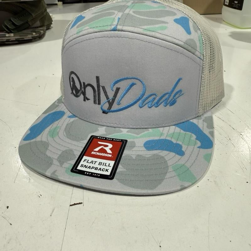 Richardson Only Dads Snapback Hat - Breathing Comfortable Fit for Men and Women in Casual Style