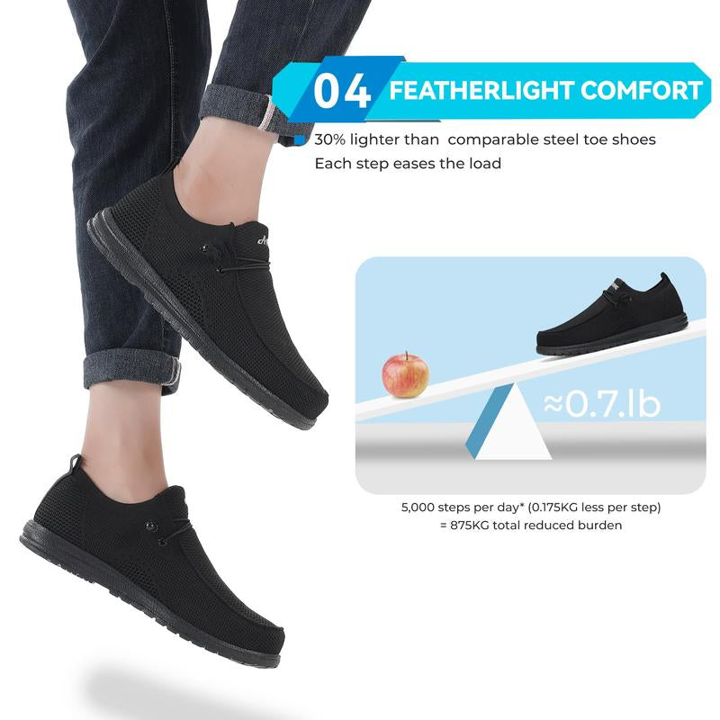 Steel Toe Boots for Men Women Work Boots Steel Toe Shoes for Men Safety Shoes Work Sneakers Indestructible Soft Comfortable for Welder Steel Toe Welding Footwear