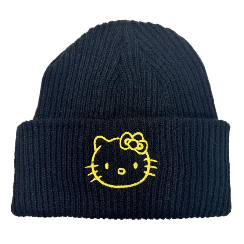 Cute KT Knit Hat, Fun Knit Hat Winter Ski Wet Warm Hat, Suitable for Ladies and Girls Unisex Gift