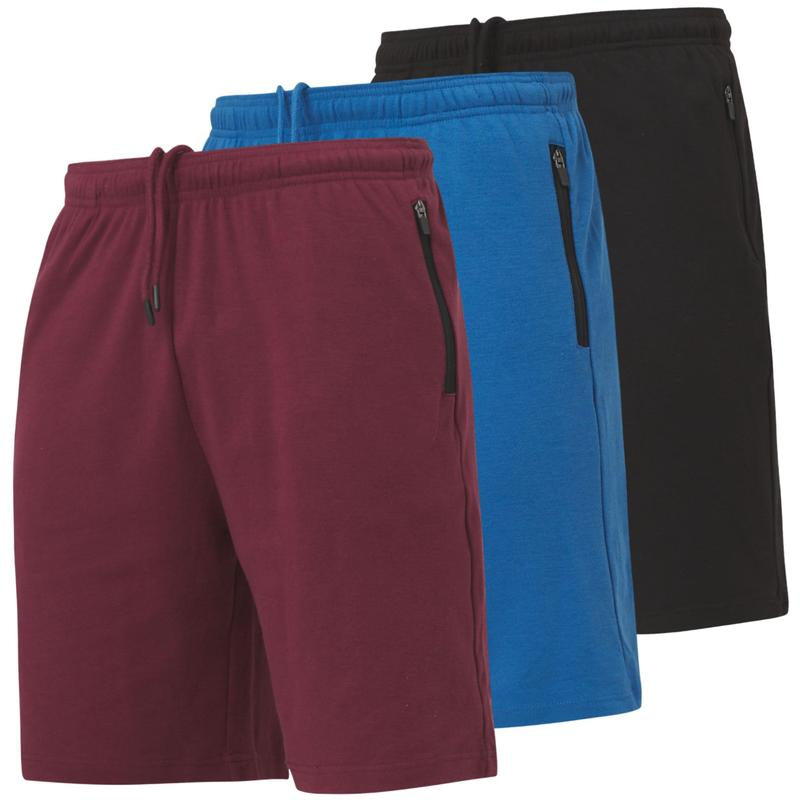 Ultra Performance 3 Pack Mens Shorts Casual Men'S Athletic Short Workout Gym Shorts for Men with Zipper Pockets, Small - 5X