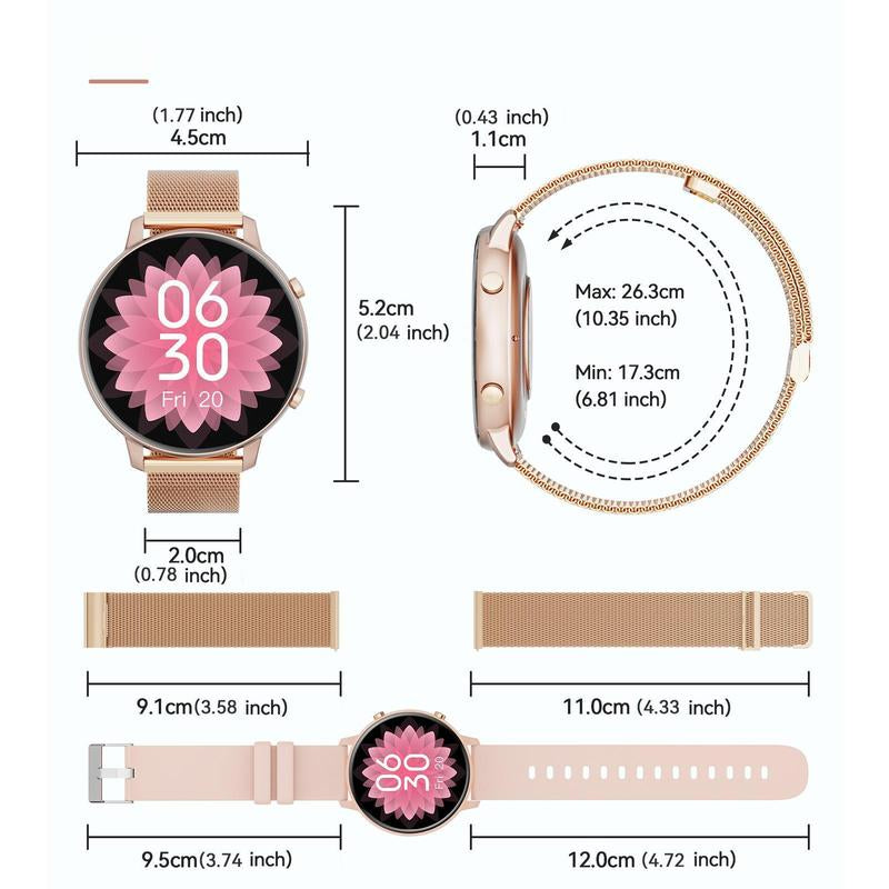 Multifunctional Smart Watch, Fashionable Digital Watch with Multi-Sport Modes, Sports Watch for Women & Men, Smart Wearable Devices, Fitness Watch, Christmas Gifts, Android Watch