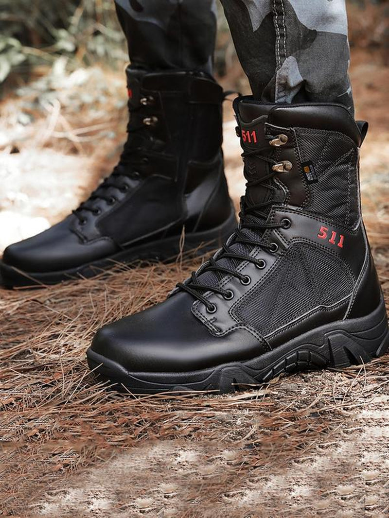 Fashionable Lace up Front Ankle Boots, Boots for Fall 2025, Casual Comfortable Breathable Boots for Outdoor, Male All-Match round Toe Casual Shoes for Daily Wear, Outdoor Excursions, Trending Shoes, Boots for Men