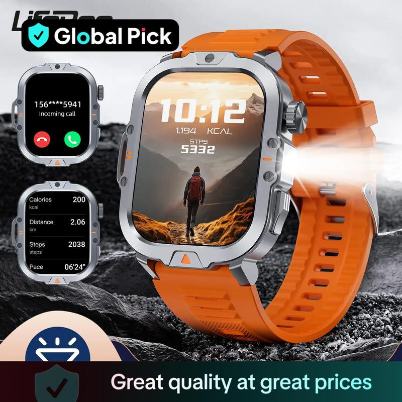 LIFEBEE Multifunctional Smart Watch, Fashionable Digital Watch with Flashlight, Sports Smart Watches for Men & Women Gift