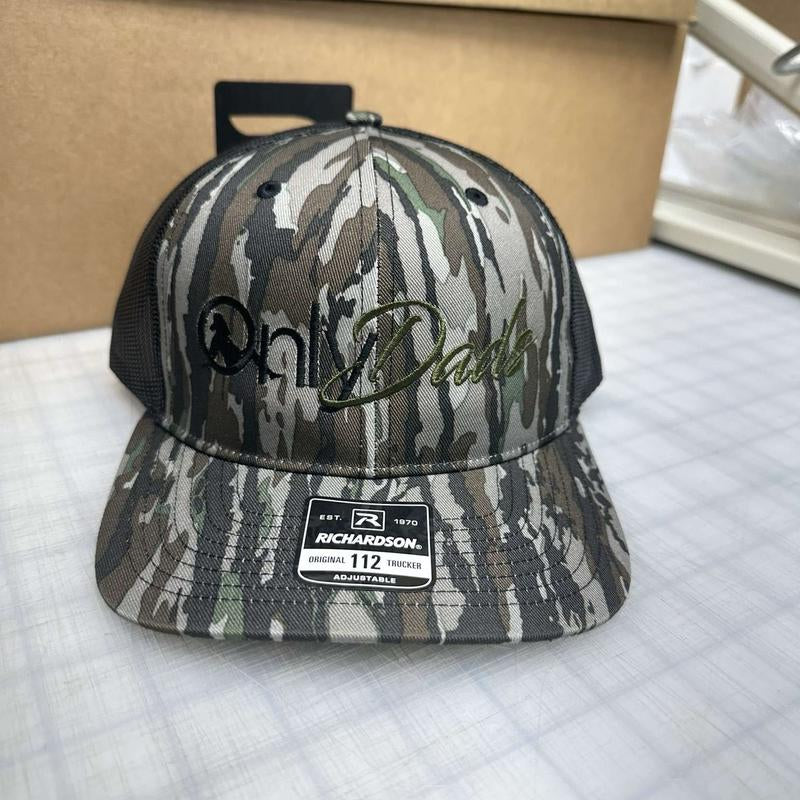 Richardson Only Dads Snapback Hat - Breathing Comfortable Fit for Men and Women in Casual Style