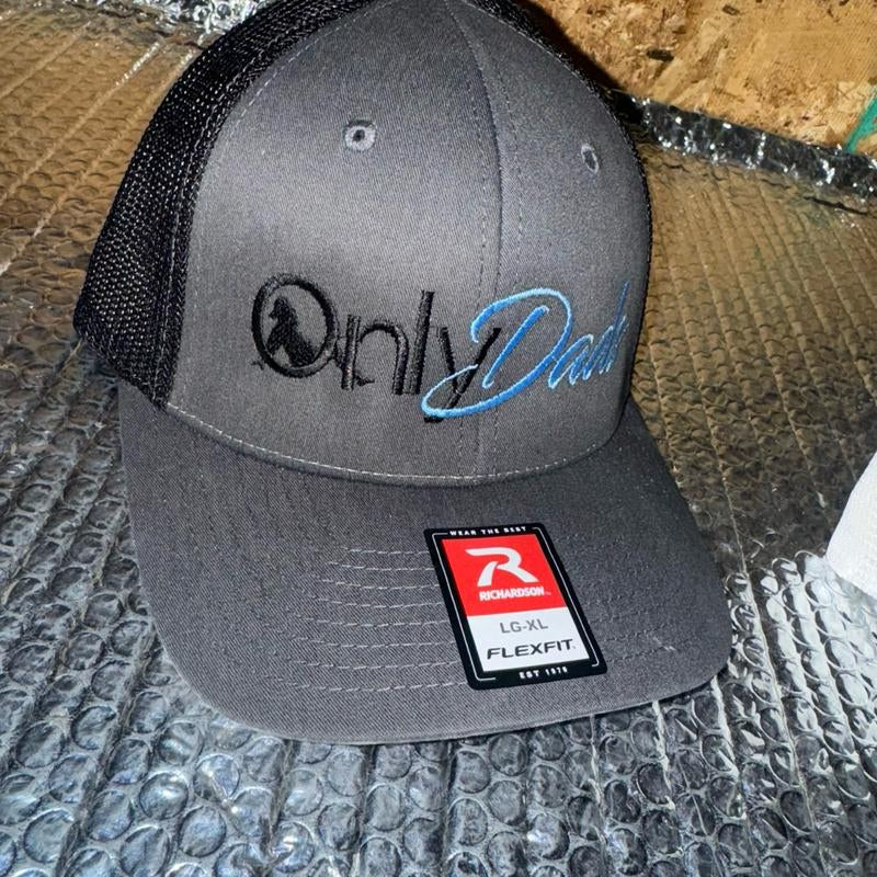 Richardson Only Dads Snapback Hat - Breathing Comfortable Fit for Men and Women in Casual Style