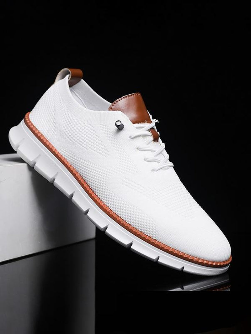 Men'S Business Casual Lace up Low Top Sneakers, Shoes for Men, Fall Breathable Comfortable Sports Running Casual Shoes, Male All-Match round Toe Casual Shoes Sneakers Athletic Shoeshoes for Mens, Gift Trainers for Men