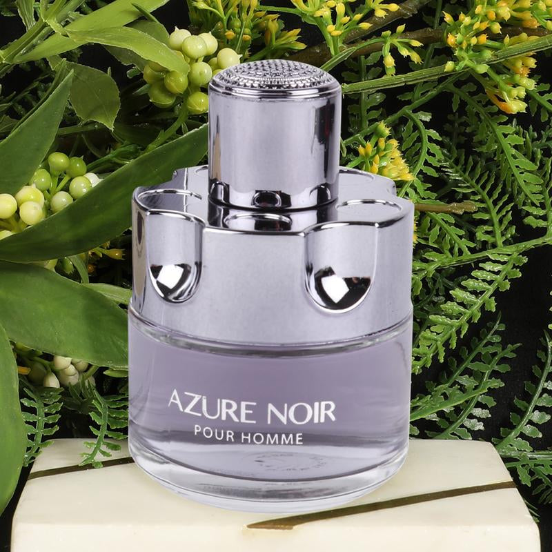 Azure Noir Eau De Toilette Natural Spray Cologne for Men 100Ml/3.4Fl.Oz. - Fragrance for Men