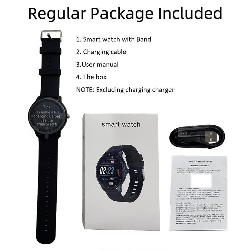 Multifunctional Smart Watch, Fashion Digital Watch with Weather Forcast, Music Control, BT Support, Sports Watch for Women & Men, Android Watch, Gadgets for Men, Tech Gadgets