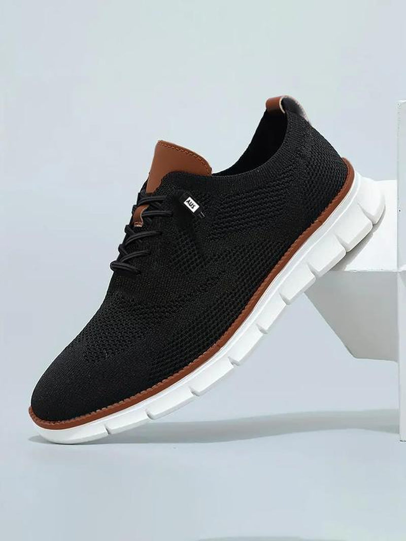 Men'S Business Casual Lace up Low Top Sneakers, Shoes for Men, Fall Breathable Comfortable Sports Running Casual Shoes, Male All-Match round Toe Casual Shoes Sneakers Athletic Shoeshoes for Mens, Gift Trainers for Men