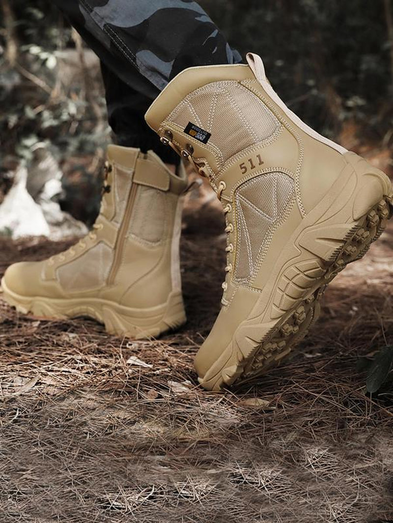 Fashionable Lace up Front Ankle Boots, Boots for Fall 2025, Casual Comfortable Breathable Boots for Outdoor, Male All-Match round Toe Casual Shoes for Daily Wear, Outdoor Excursions, Trending Shoes, Boots for Men