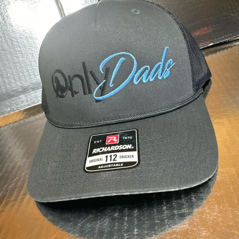 Richardson Only Dads Snapback Hat - Breathing Comfortable Fit for Men and Women in Casual Style