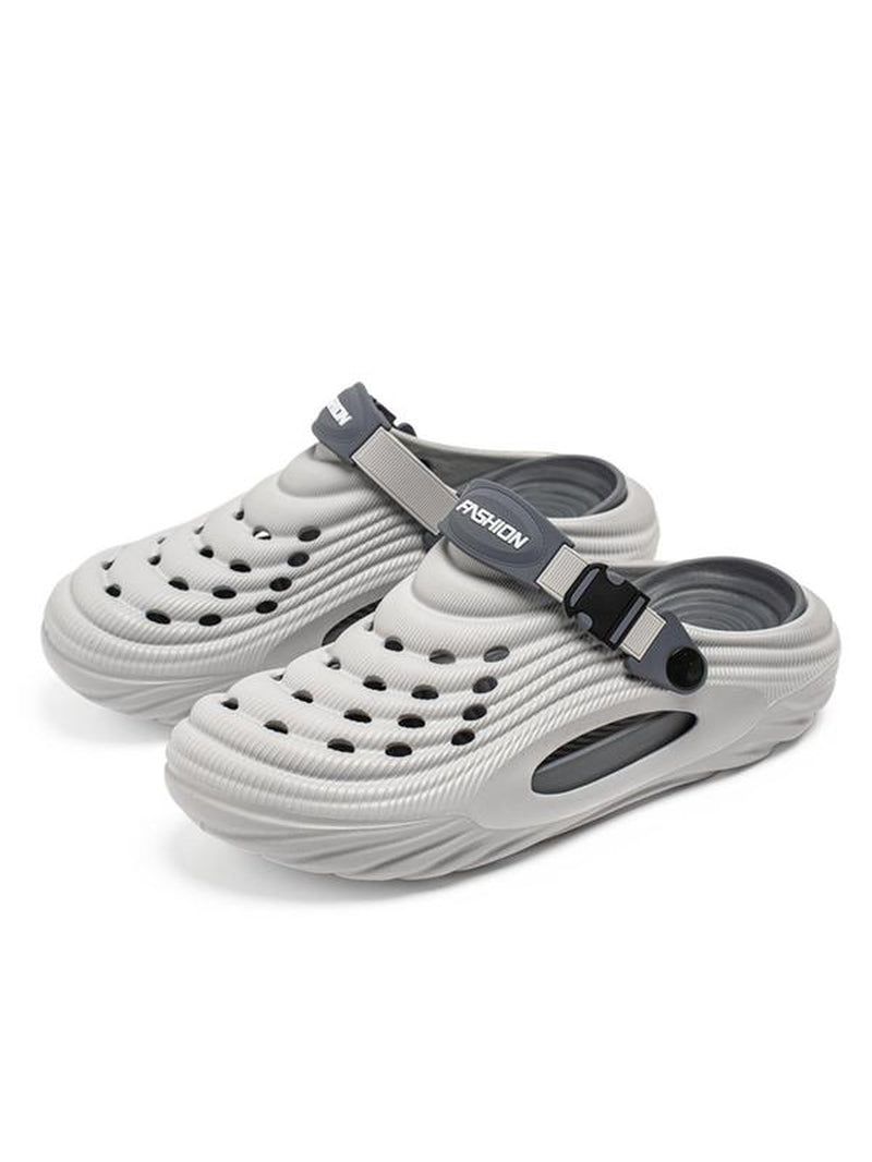 Men'S Outdoor Sports Sandals, Casual Platform Non-Slip Wear-Resistant Sandals for Beach, Camping, Hiking, Fashionable Shoes for Outdoor Activities, Footwear, Shoes for Men, Athletic Shoes, Water Shoes