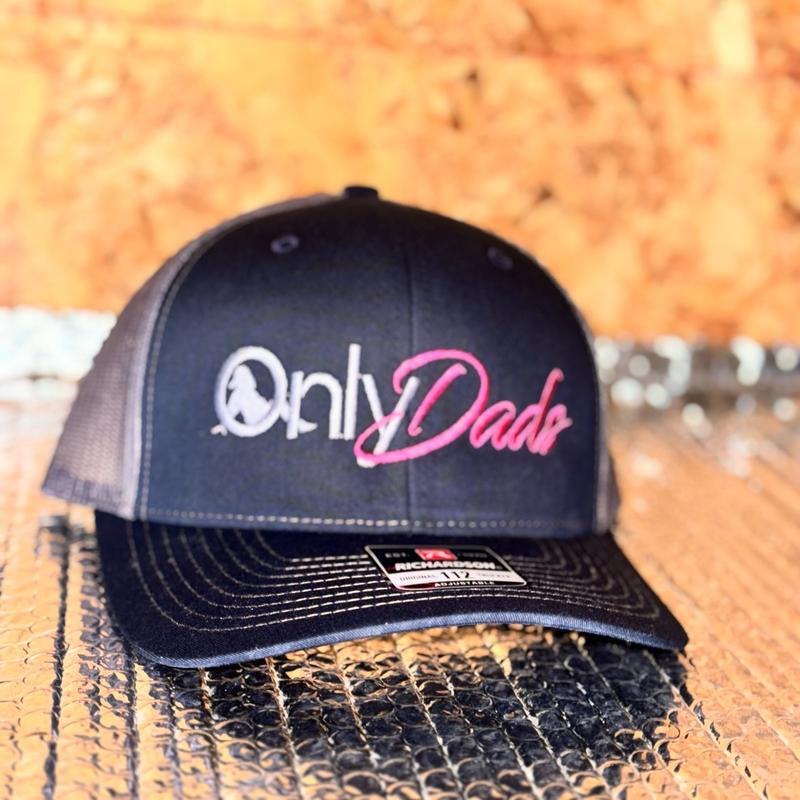 Richardson Only Dads Snapback Hat - Breathing Comfortable Fit for Men and Women in Casual Style