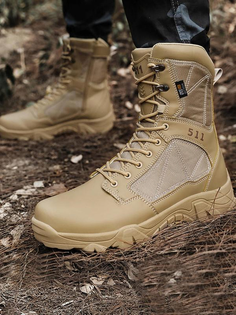 Fashionable Lace up Front Ankle Boots, Boots for Fall 2025, Casual Comfortable Breathable Boots for Outdoor, Male All-Match round Toe Casual Shoes for Daily Wear, Outdoor Excursions, Trending Shoes, Boots for Men