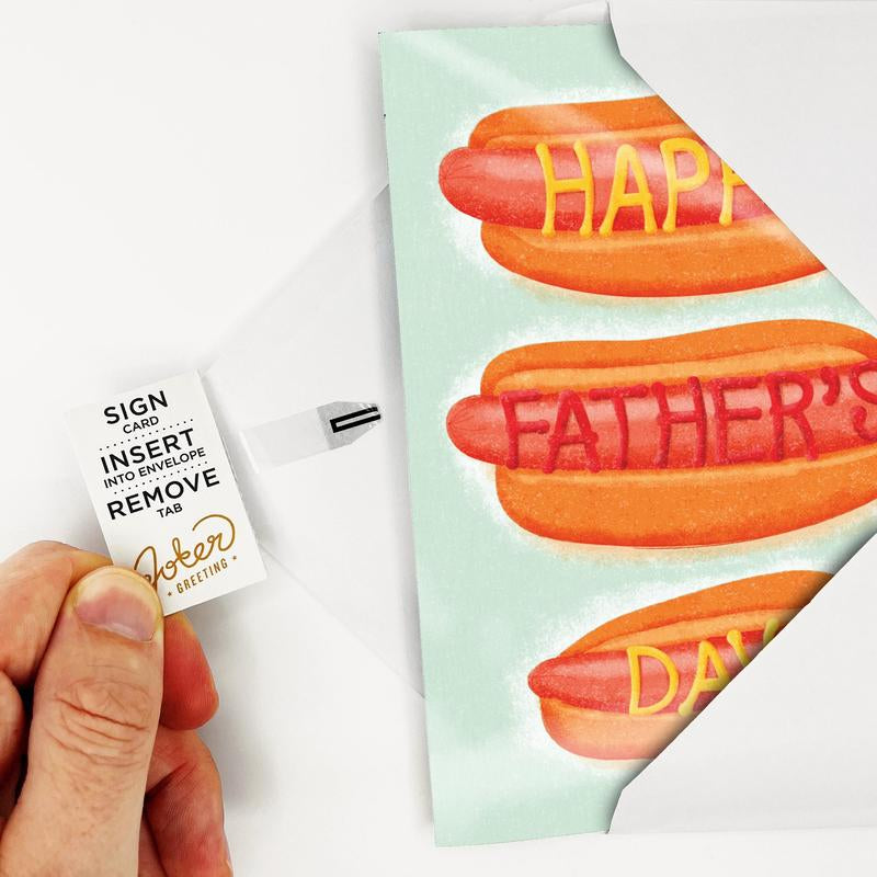 Endless Dad, Dad, Dad, Father'S Day Card with Glitter
