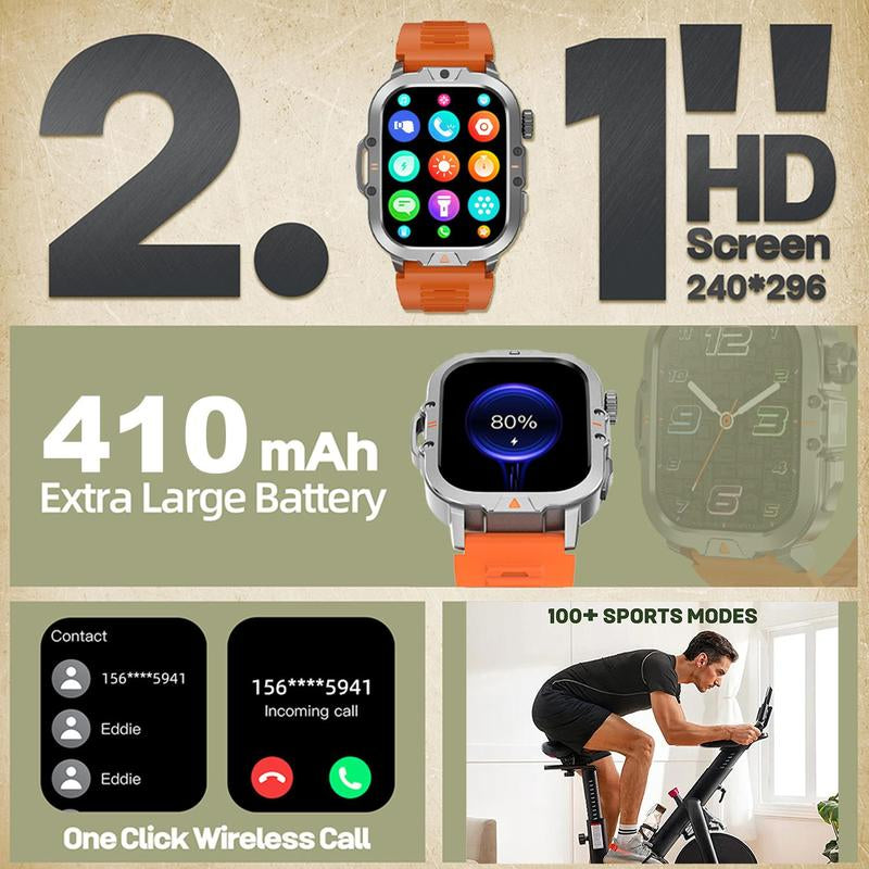 LIFEBEE Multifunctional Smart Watch, Fashionable Digital Watch with Flashlight, Sports Smart Watches for Men & Women Gift