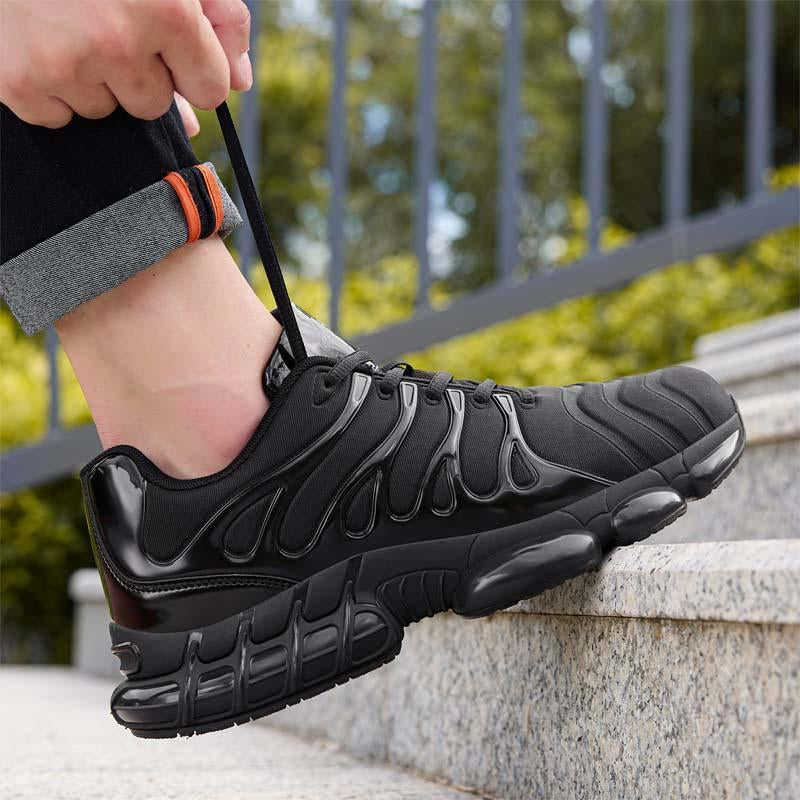 Steel Toe Shoes for Men Indestructible Work Shoes Lightweight Steel Toe Sneakers Women Non Slip Safety Shoes Puncture Proof Composite Toe Shoes