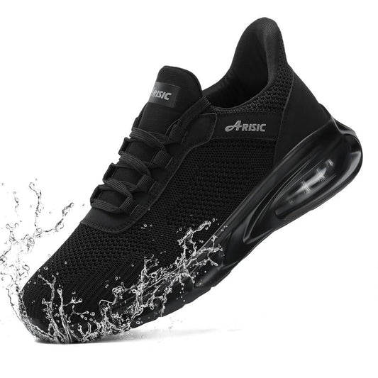 Non Slip Work Shoes for Men Waterproof Slip on Sneakers Comfortable Restaurant Kitchen Chef Slip Resistant Walking Shoes Hands Free Slip in Sneaker Men Footwear