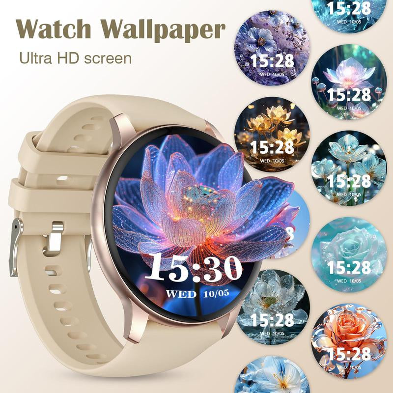 Multifunctional Smart Watch, Fashion Digital Watch with Weather Forcast, Music Control, BT Support, Sports Watch for Women & Men, Android Watch, Gadgets for Men, Tech Gadgets