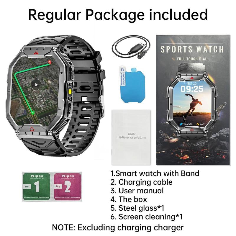 Multifunctional Smart Watch, Fashion Digital Watch with Weather Forcast, Waterproof Sports Watch for Women & Men, Wearable, Electronic Gadgets, Cyber