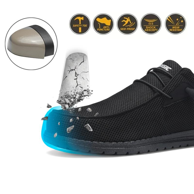 Steel Toe Boots for Men Women Work Boots Steel Toe Shoes for Men Safety Shoes Work Sneakers Indestructible Soft Comfortable for Welder Steel Toe Welding Footwear