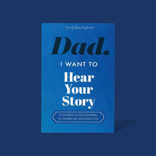 Dad, I Want to Hear Your Story - the Gift Your Dad Will Love! Father'S Day Journal Share His Personal Story