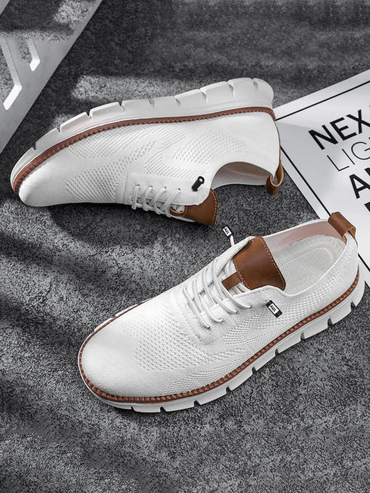 Men'S Business Casual Lace up Low Top Sneakers, Shoes for Men, Fall Breathable Comfortable Sports Running Casual Shoes, Male All-Match round Toe Casual Shoes Sneakers Athletic Shoeshoes for Mens, Gift Trainers for Men