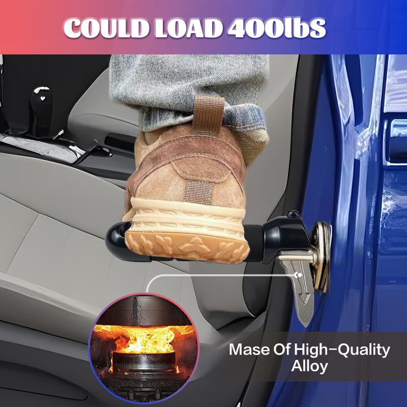 【Best Father'S Day Gifts】Car Door Handle for Elderly Senior Kit 3-In-1 Car Assist Handle Firm Grip to Multifunction Handle Car Door and Handicapped Help Sit in Back Seat,Window Breaker
