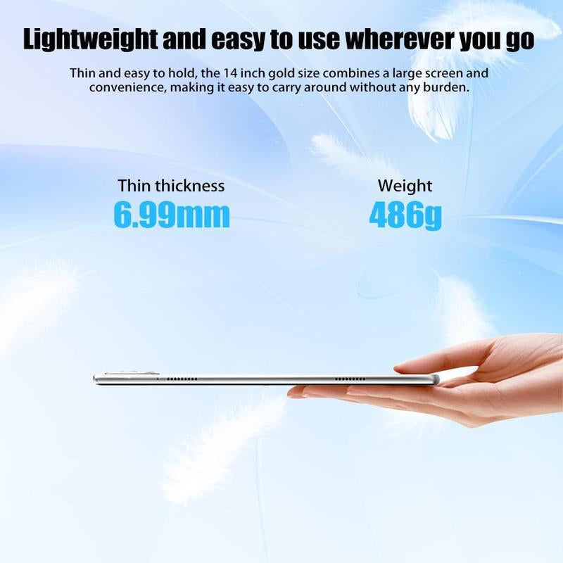 10.1 Inch Android 7.0 Tablet - 2GB RAM, 32GB Storage, Dual SIM, 1280X800 IPS Display, 5MP+13MP Camera, 5000Mah Battery,With Keyboard Mouse Stylus Case, Fathers Day Gift