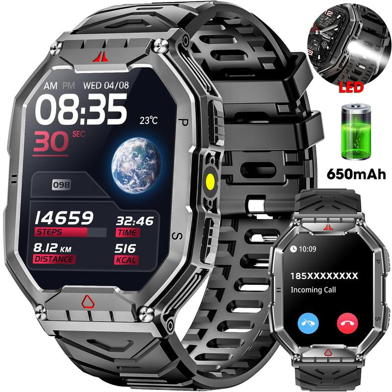Multifunctional Smart Watch, Fashion Digital Watch with Weather Forcast, Waterproof Sports Watch for Women & Men, Wearable, Electronic Gadgets, Cyber