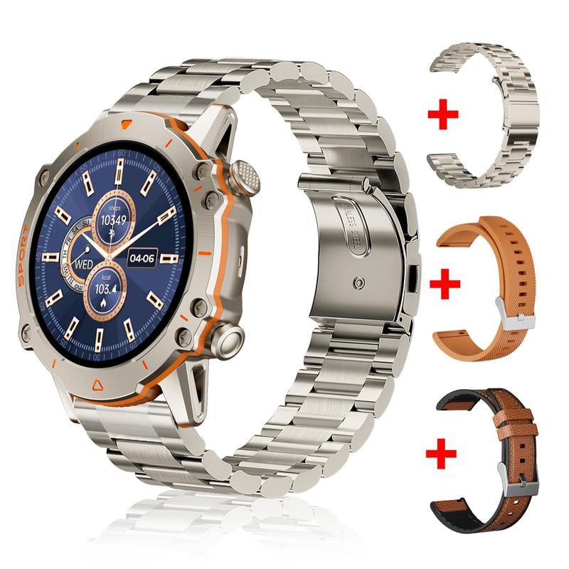 2025 New Multifunctional Men Women'S Smartwatch with Call Function, Touch Screen Smart Watch, Sports Modes DIY Watch Dials Messages Reminder, Waterproof Fitness Activity Tracker, Fathers Day Gift
