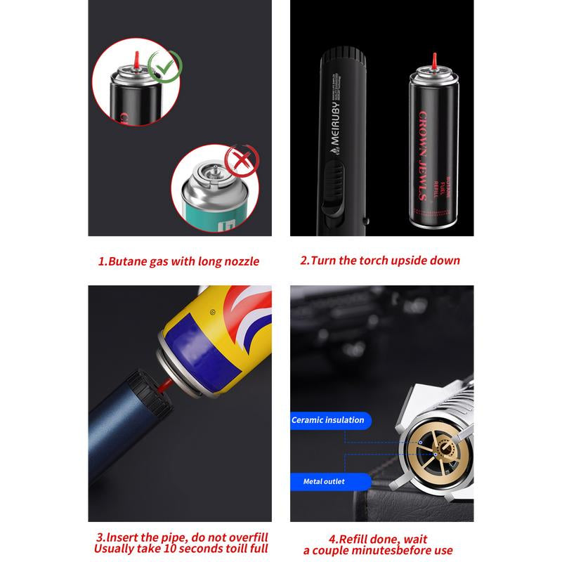 Torch Lighter, Lightsaber Torch Flame Lighter Gifts for Dad Grandpa Step Dad Papa, Birthday Gift Cool Gadgets for Men 2025 Kitchen Camping BBQ