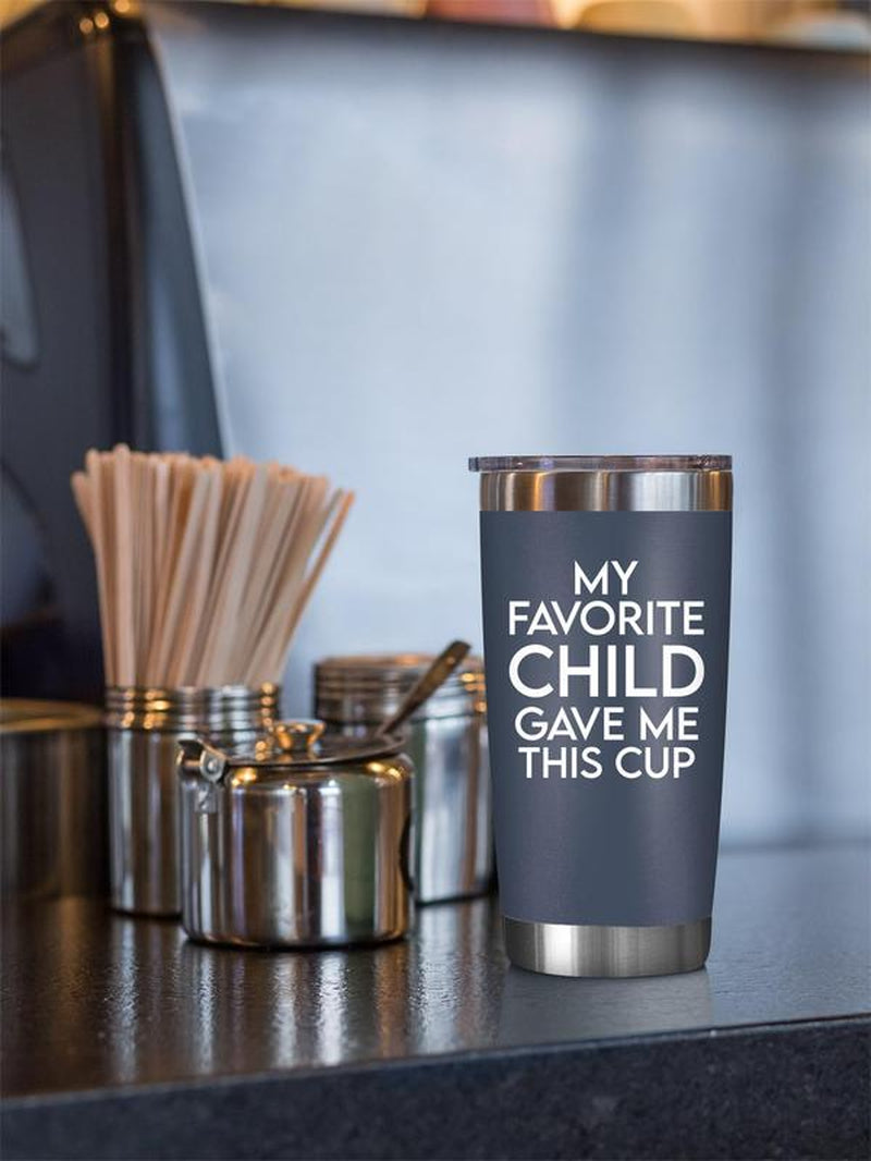 Neweleven Gifts for Dad- Stainless Steel 20 Oz Tumbler Navy