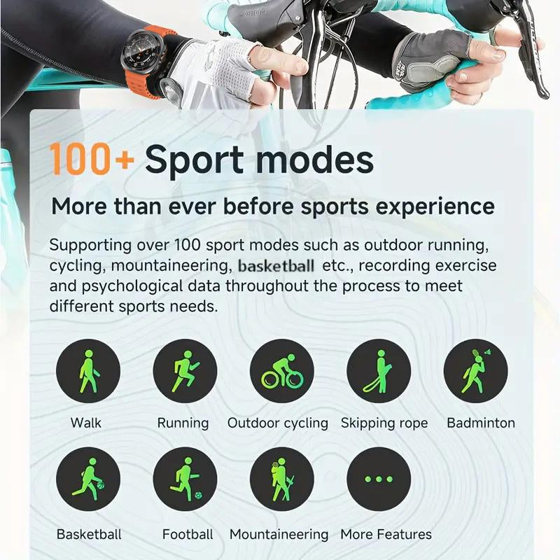 2025 New Multifunctional Men Women'S Smartwatch with Call Function, Touch Screen Smart Watch, Sports Modes DIY Watch Dials Messages Reminder, Waterproof Fitness Activity Tracker, Fathers Day Gift