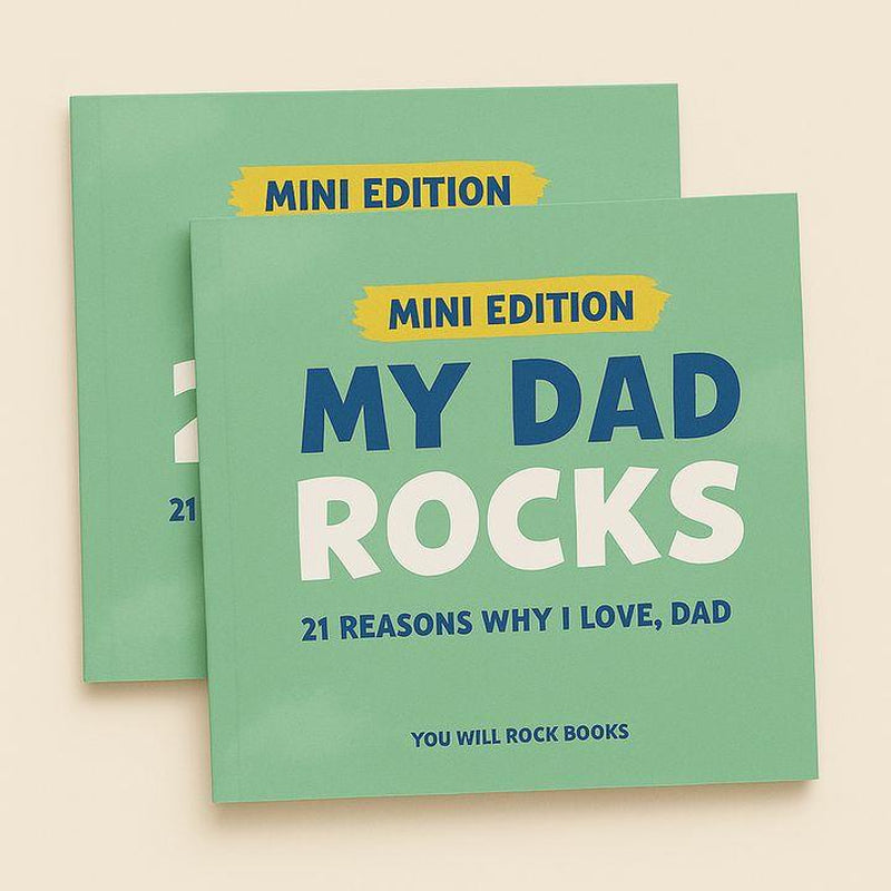 Viral Fathers Day Gift My Dad Rocks! 101 Reasons Why I Love You, Dad: Guided Fill in the Blank Journal Keepsake - the Perfect Gift for Dad!