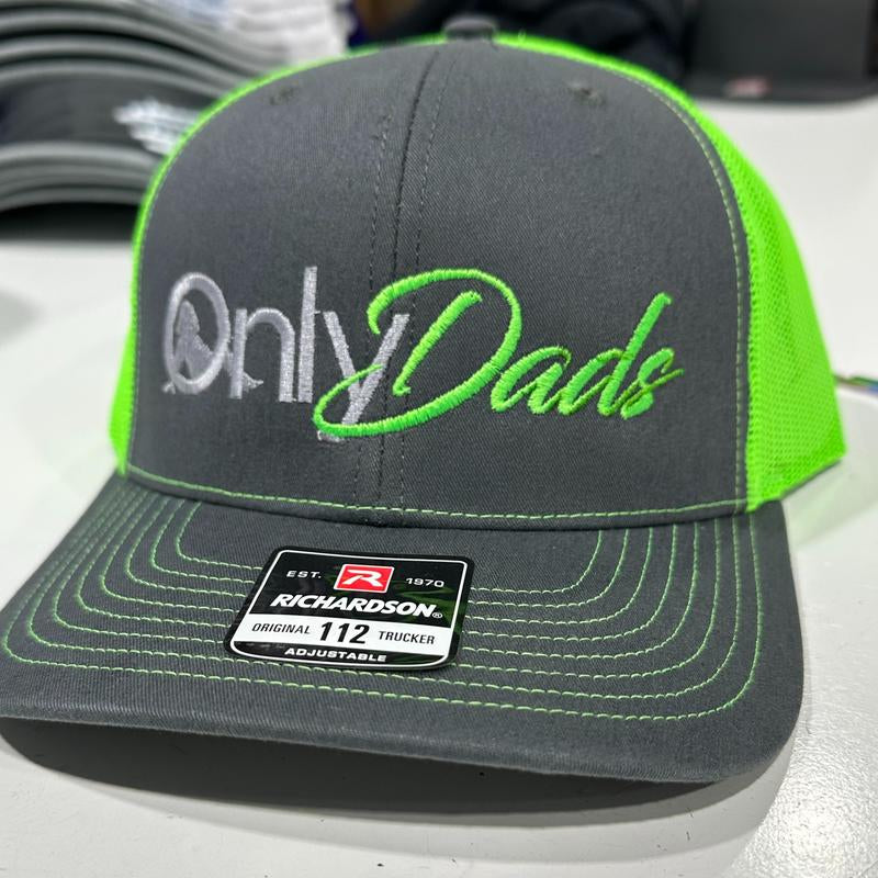 Richardson Only Dads Snapback Hat - Breathing Comfortable Fit for Men and Women in Casual Style
