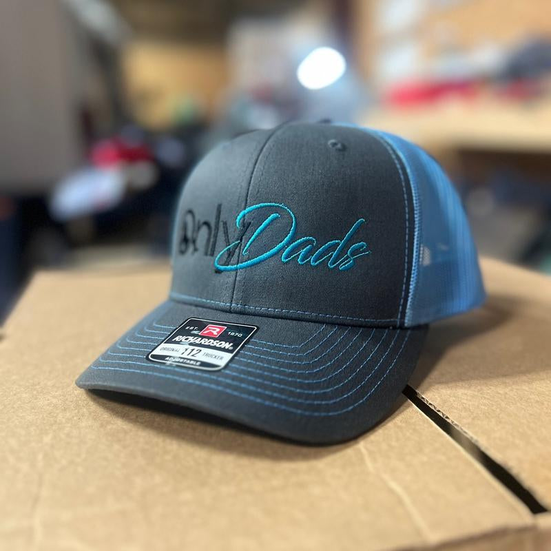 Richardson Only Dads Snapback Hat - Breathing Comfortable Fit for Men and Women in Casual Style
