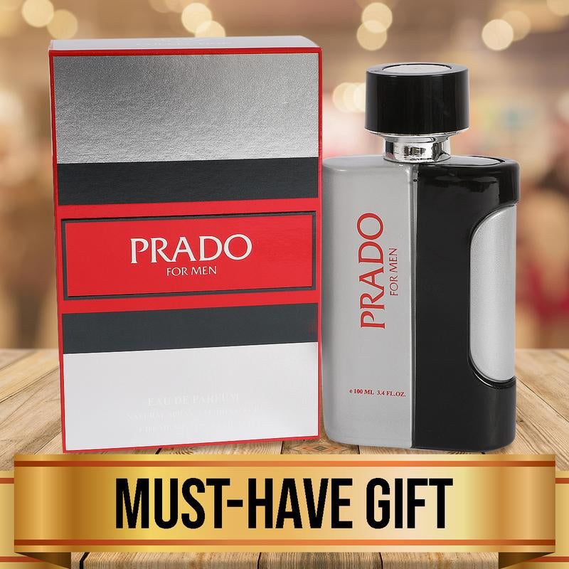 Prado for Men Eau De Parfum 100Ml/3.4Fl.Oz. Natural Spray Cologne for Men