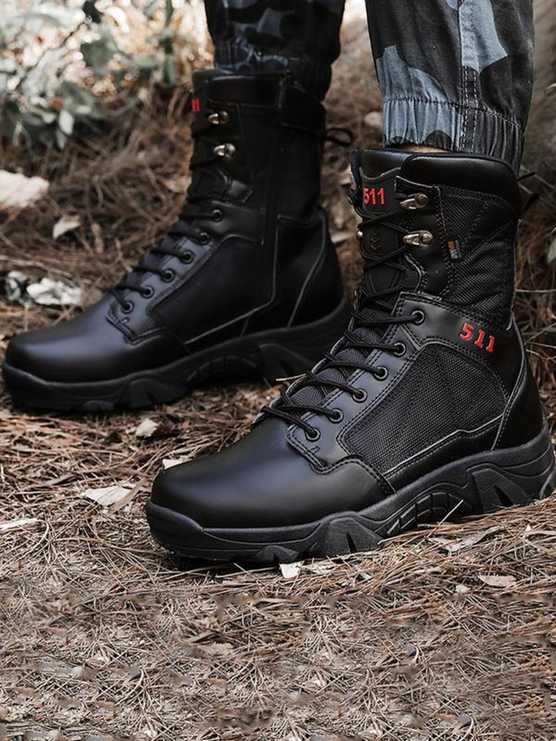 Fashionable Lace up Front Ankle Boots, Boots for Fall 2025, Casual Comfortable Breathable Boots for Outdoor, Male All-Match round Toe Casual Shoes for Daily Wear, Outdoor Excursions, Trending Shoes, Boots for Men