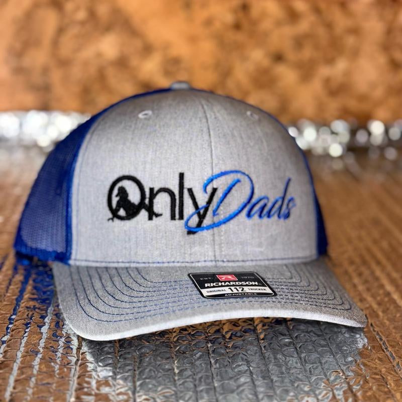 Richardson Only Dads Snapback Hat - Breathing Comfortable Fit for Men and Women in Casual Style