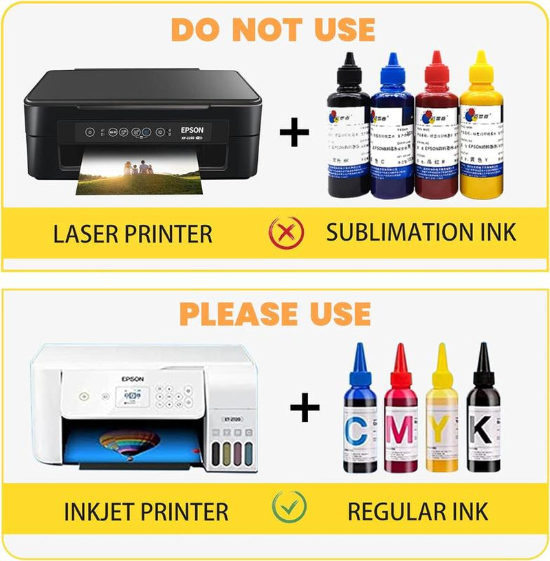A-SUB Light Fabric Transfer Paper for Inkjet Printers, 20 Sheets, 8.5X11 Inches, Durable, Long Lasting Transfer, No Cracking
