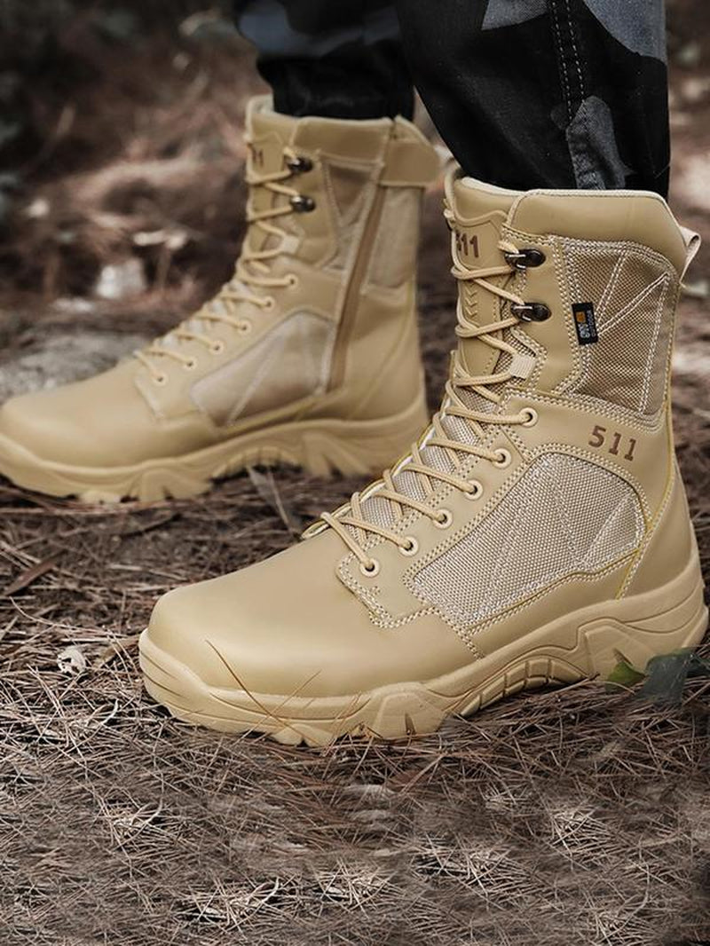 Fashionable Lace up Front Ankle Boots, Boots for Fall 2025, Casual Comfortable Breathable Boots for Outdoor, Male All-Match round Toe Casual Shoes for Daily Wear, Outdoor Excursions, Trending Shoes, Boots for Men