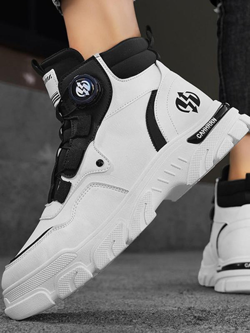 Men'S Lace up Hiking Boots, Casual Comfortable Hiking Shoes, Fashionable Non-Slip Outdoor Sports Shoes for Men, Gym Shoes, Best Walking Shoes, Outdoor Sneakers