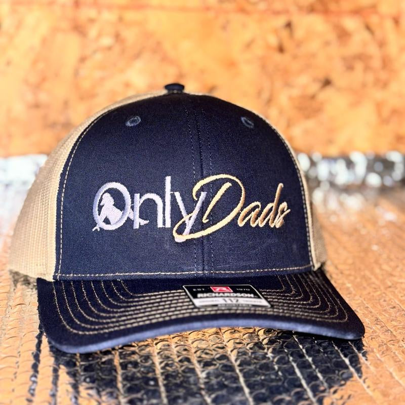 Richardson Only Dads Snapback Hat - Breathing Comfortable Fit for Men and Women in Casual Style