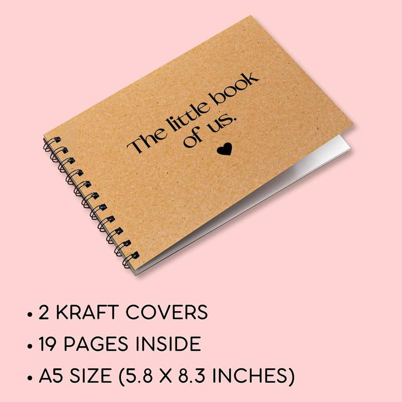 MAKEAGIFT Relationship Journal for Couples - Relationship Journals, Anniversary Journals - Gifts for Him - Birthday Gifts, Fathers Day Gifts for Husband