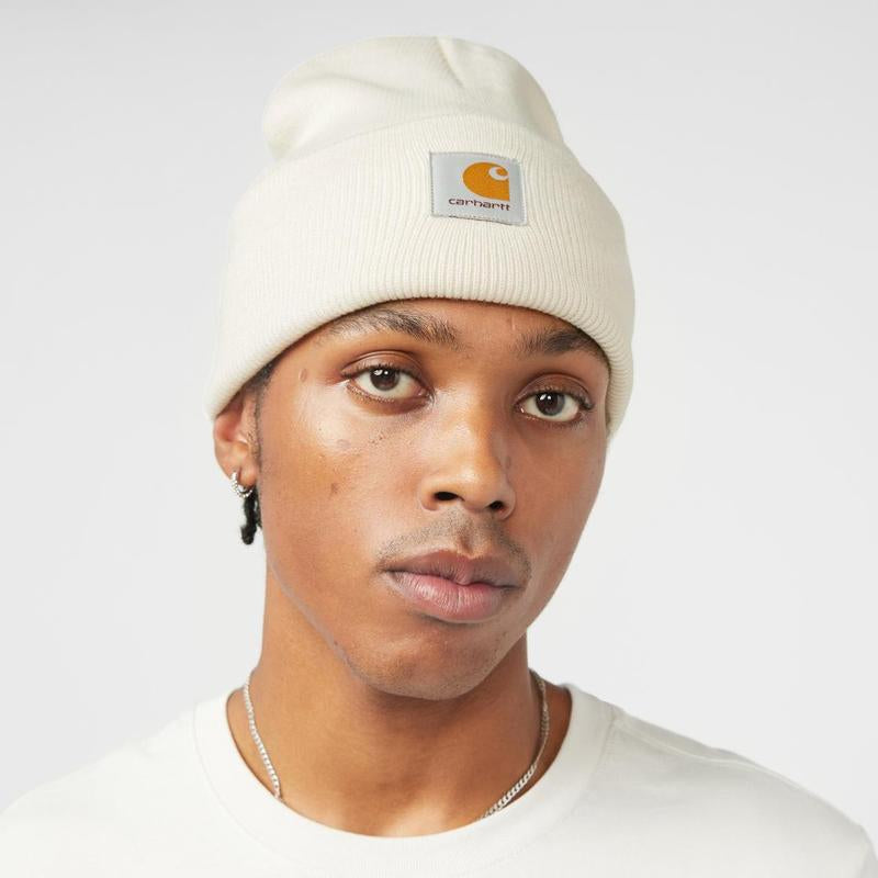 Unisex Knitted Beanie Watch Hat Acrylic Warm Winter Cuffed Ski Skull Cap Gift - Vintage Cotton, US Stock